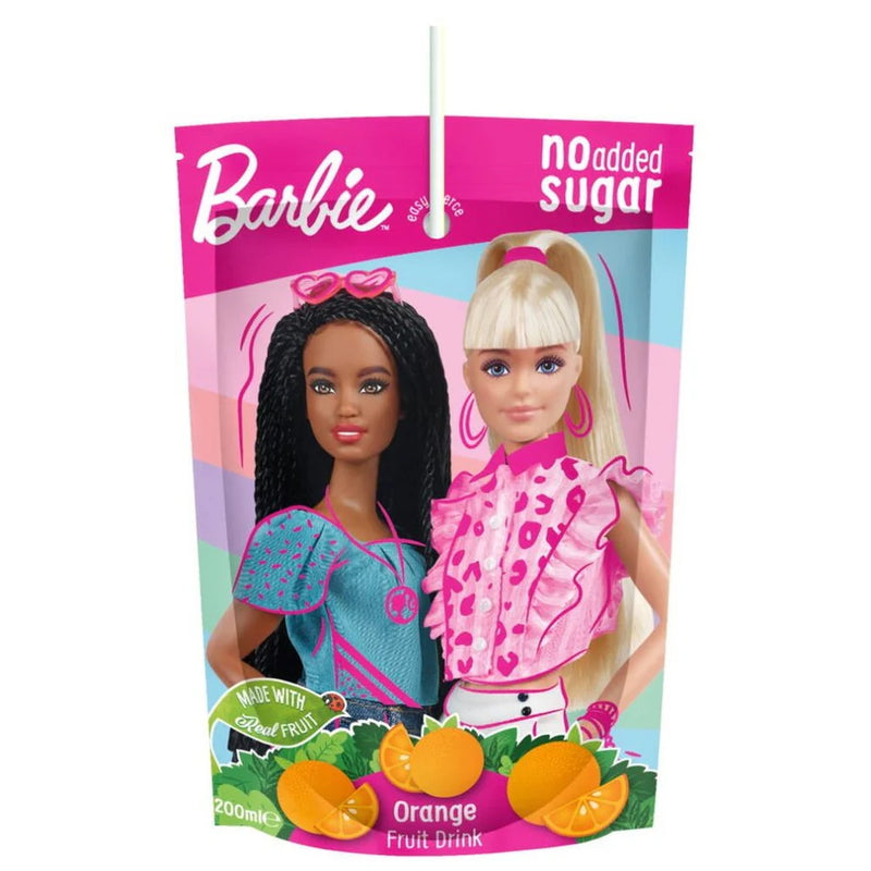 Barbie Orange Fruit Pouch Drink 200ml