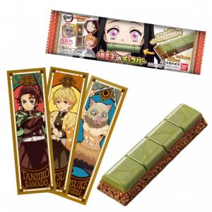 BANDAI DEMON SLAYER CHOCOLATE MATCHA BAR 21G