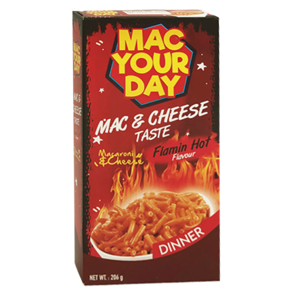 Macyourday Macaroni Mac and Cheese Flaming Hot 206 gr