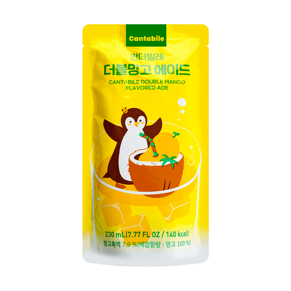 Cantabile Double Mango Ade 230ml Pouch Drink