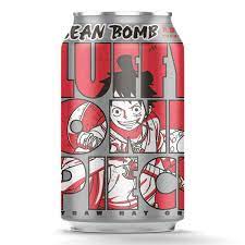 OCEAN BOMB ONE PIECE LUFFY SPARKLING WATER YOGURT FLAVOUR 330ML