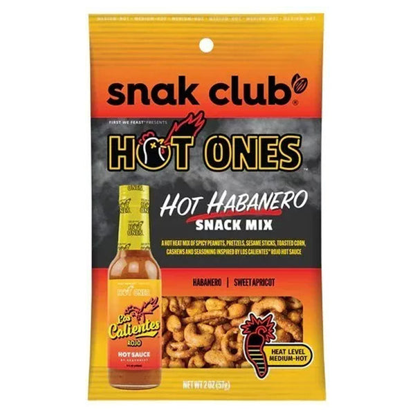 Snack Club Hot Ones Hot Habanero Snack Mix 57 g