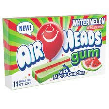 AIRHEADS CHEWING GUM WATERMELON 34G