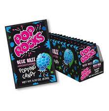 POP ROCKS BLUE RASPBERRY 9.5G