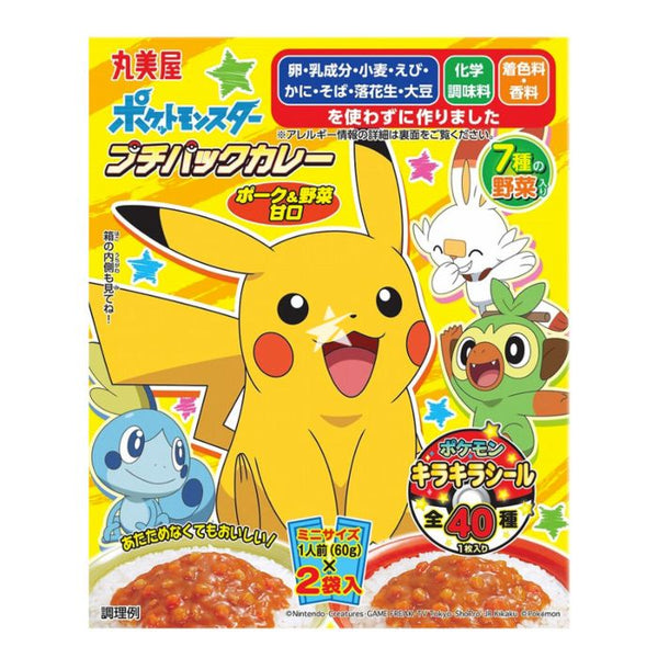 MARUMIYA POKEMON CURRY PORK & VEGETABLES 160G