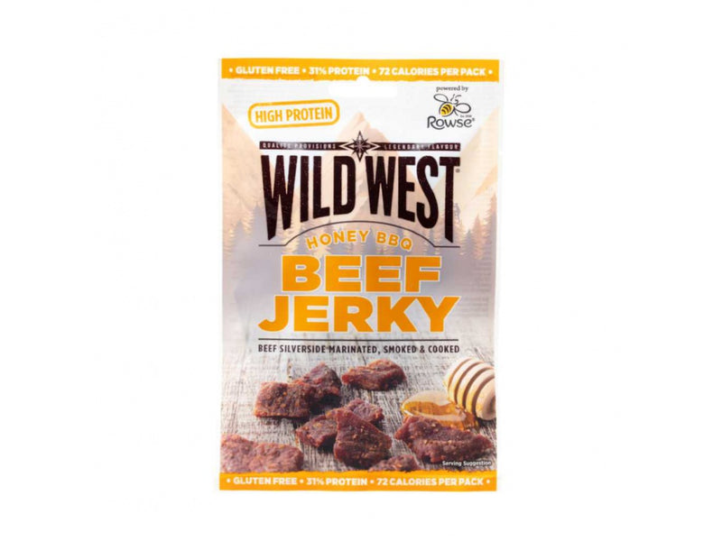 Wild West Honey BBQ Beef Jerky 25g