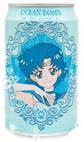 OCEAN BOMB & SAILOR MOON MANGO FLAVOUR SPARKLING WATER 330ML