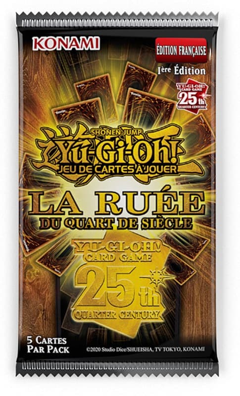 YuGiOh! - Quarter Century Stampede Booster Pack - English / 1st Edition