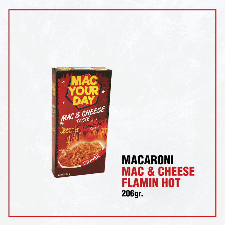 Macyourday Macaroni Mac and Cheese Flaming Hot 206 gr