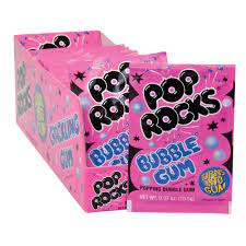 POP ROCKS BUBBLE GUM 9.5G