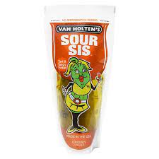 VAN HOLTEN'S SOUR SIS TART & TANGY PICKLE KING 196G