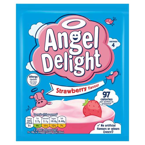 ANGEL DELIGHT STRAWBERRY FLAVOUR 59G