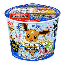 SANYO SAPPORO PIKACHU MINI RAMEN CUP SEAFOOD 37G