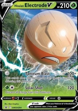 Électrode de Hisui V (SWSH 294) English