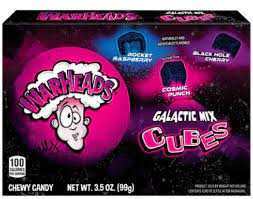 Warheads Galactic Cubes Theater Box 99 g