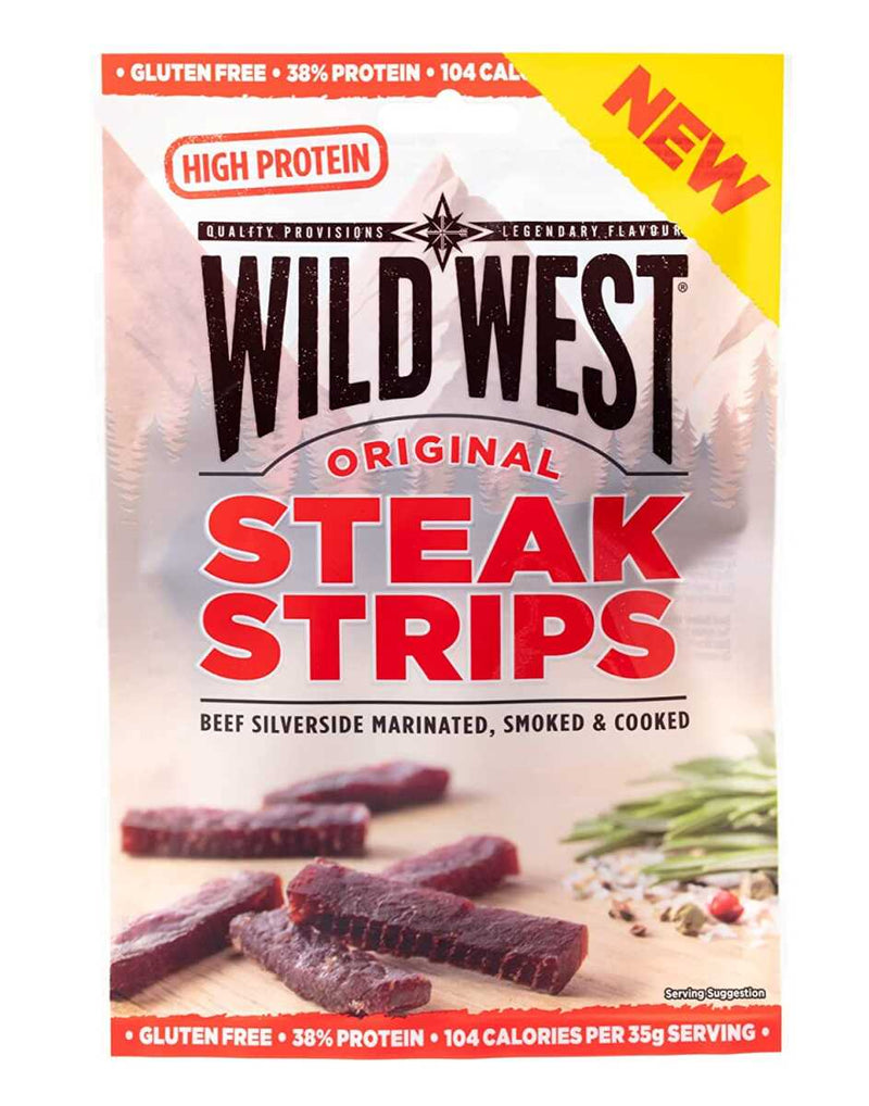 Wild West Original Steak Strips 25g