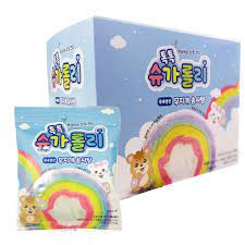 BIG SUGAR ROLLY RAINBOW COTTON CANDY POPPING 10G