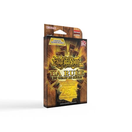 Yu-Gi-Oh! JCC - Pack de 3 Boosters La Ruée du Quart de Siècle