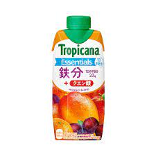 TROPICANA ESSENTIALS : IRON SUPPLY MANGO & PRUNE 330 ML