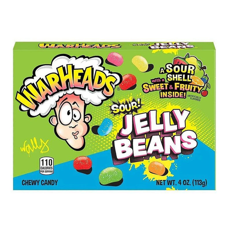 WARHEADS SOUR JELLY BEANS THEATRE 113G