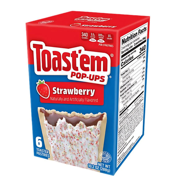 Toast'em Pop-Ups Frosted Strawberry 288 g