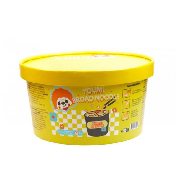 Youmi Instant Broad Noodle Say Cheeze 120g