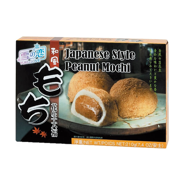 YUKI & LOVE JAPANESE STYLE PEANUT MOCHI 210G