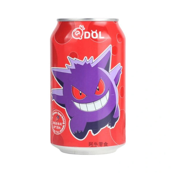 QDOL Pokemon Evoli Strawberry Flavoured Sparkling Water 330ml