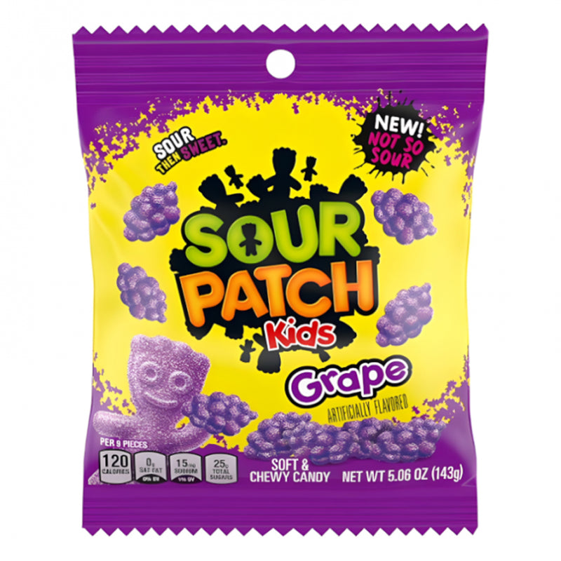 SOUR PATCH KIDS GRAPE 143G