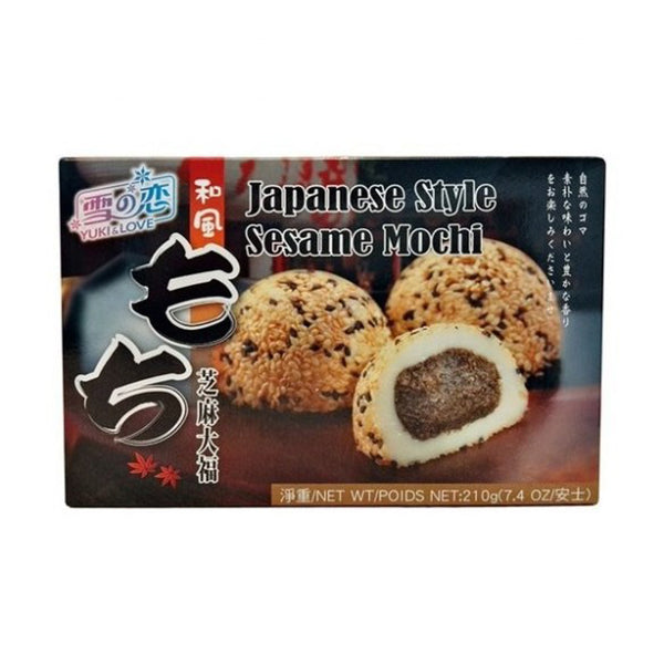 YUKI & LOVE JAPANESE STYLE SESAME MOCHI 210G