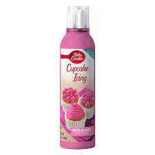 BETTY CROCKER CUPCAKE ICING SPRAY PETAL PINK 250G
