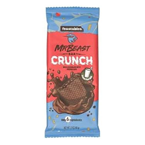 MRBEAST TABLETTES LAIT CRUNCH 60GR