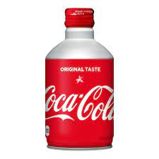 COCA-COLA  ORIGINAL TASTE ALUMINIUM BOTTLE 300ML