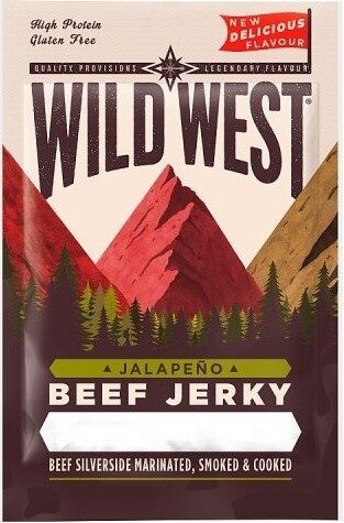 Wild West Jalapeno Beef Jerky 25 g