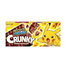 LOTTE Crunky Pokemon Design 45g