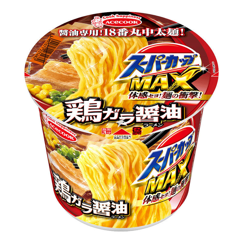 ACECOOK SUPER MAX SHOYU RAMEN CUP 119G