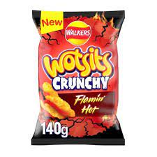 WOTSITS WOTSITS CRUNCHY FLAMIN HOT