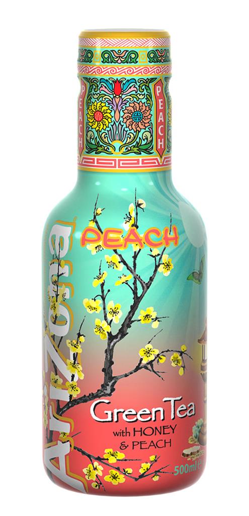 Arizona Green Tea Peach 50 Cl