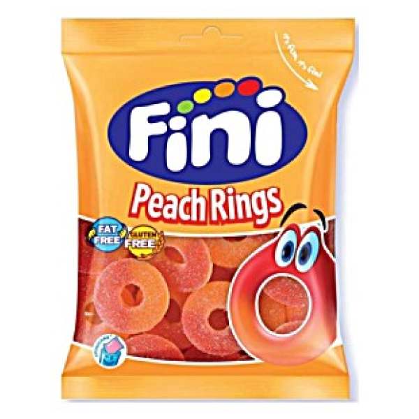 Fini Peach Rings Halal 75 gr.